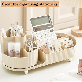 Vue latérale de l'organisateur de maquillage rotatif COMFYROOM