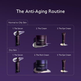 Vue latérale de la crème contour des yeux Caudalie Premier Cru