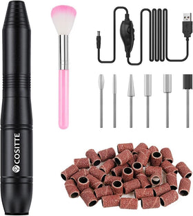Vue latérale de la perceuse à ongles COSITTE USB