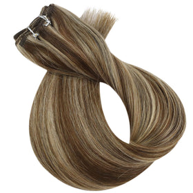 Vue latérale des extensions capillaires Full Shine