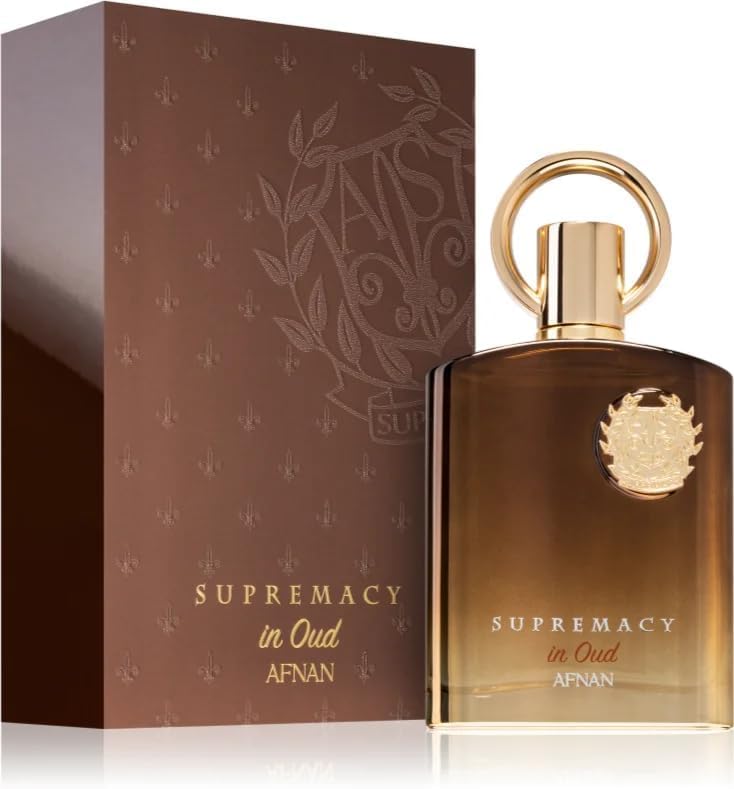 Vue latérale du flacon Afnan Supremacy in Oud 100ml