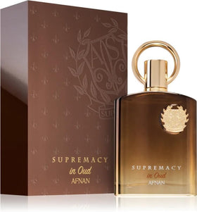 Vue latérale du flacon Afnan Supremacy in Oud 100ml