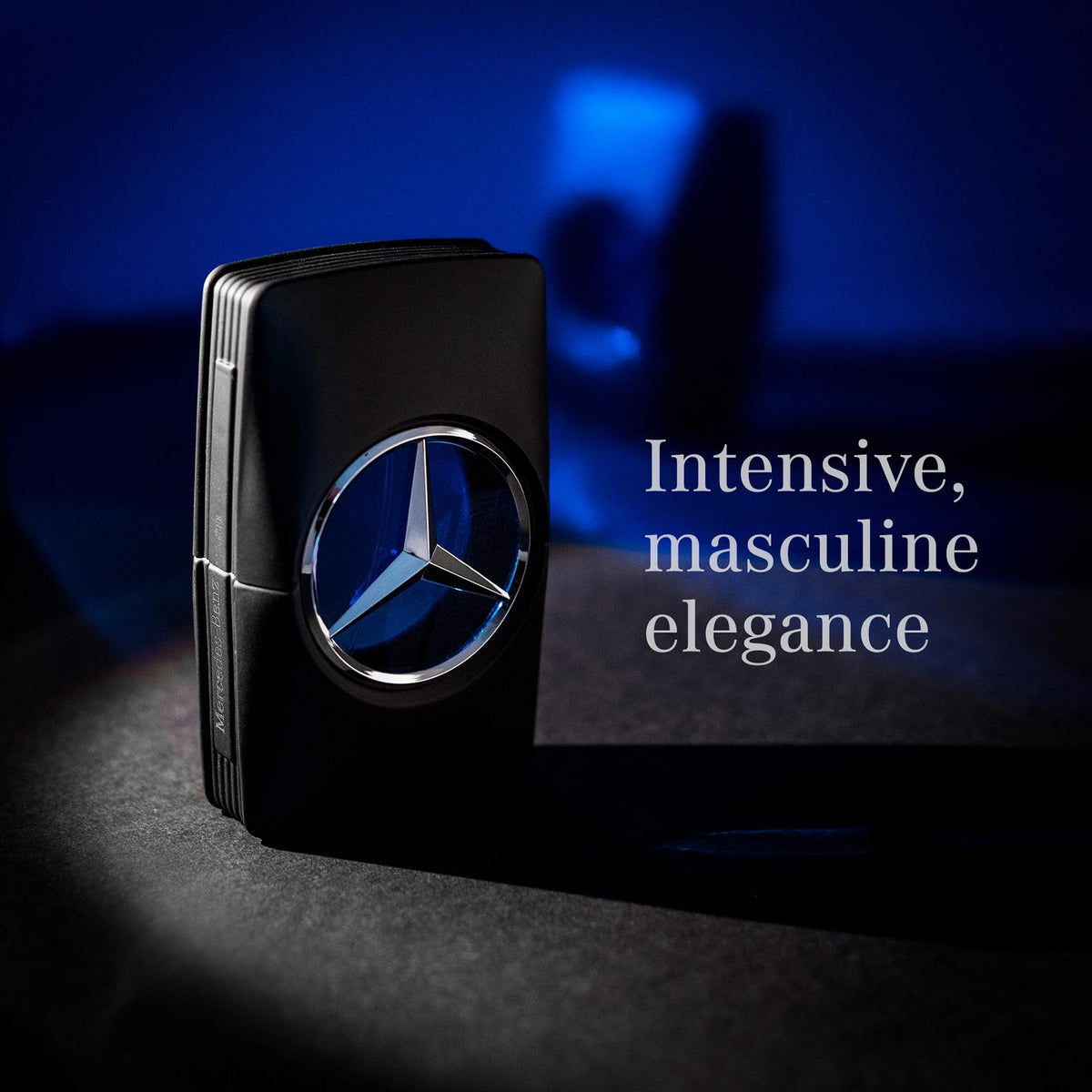 Vue latérale du flacon de Eau de Toilette Mercedes Benz