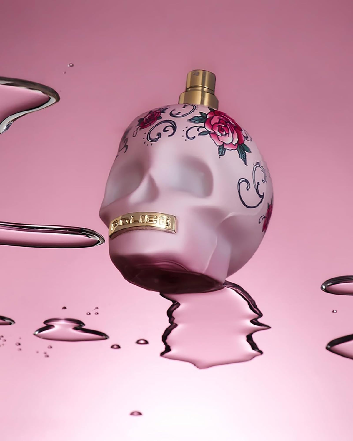 Vue latérale du flacon de Police To Be Tattooart Eau de Parfum