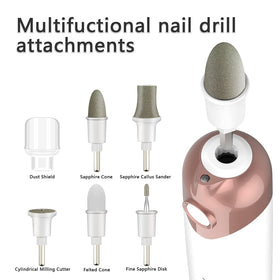 Vue latérale du fraiseur à ongles POLAMD
