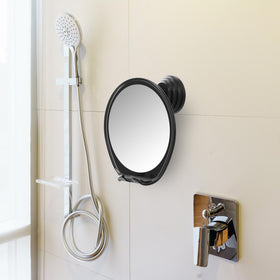 Vue latérale du miroir de douche HONEYBULL