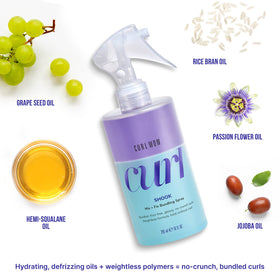 Vue latérale du spray COLOR WOW Curl Wow Shook 321g