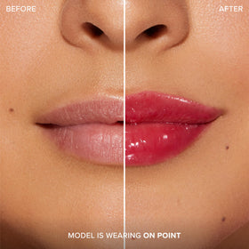 Vue latérale du tube de Too Faced Lip Injection Extreme