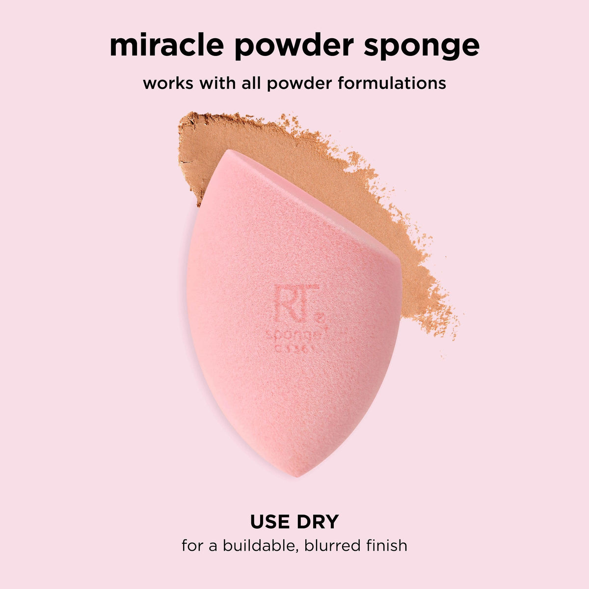 Vue rapprochée de l'éponge Miracle Complexion