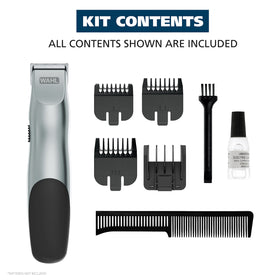 Wahl Groomsman tondeuse à barbe avec accessoires et huile pour lames