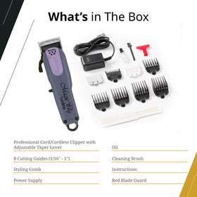 Wahl Professional Magic Clip tondeuse sans fil avec guide de coupe