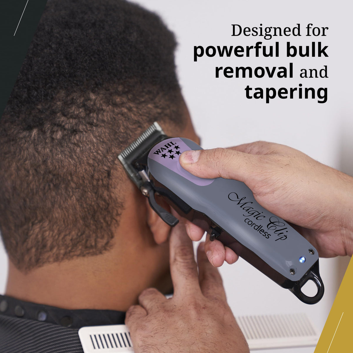 Wahl Professional Magic Clip tondeuse sans fil en action