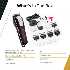 Wahl Professional Magic Clip tondeuse sans fil en détail des lames