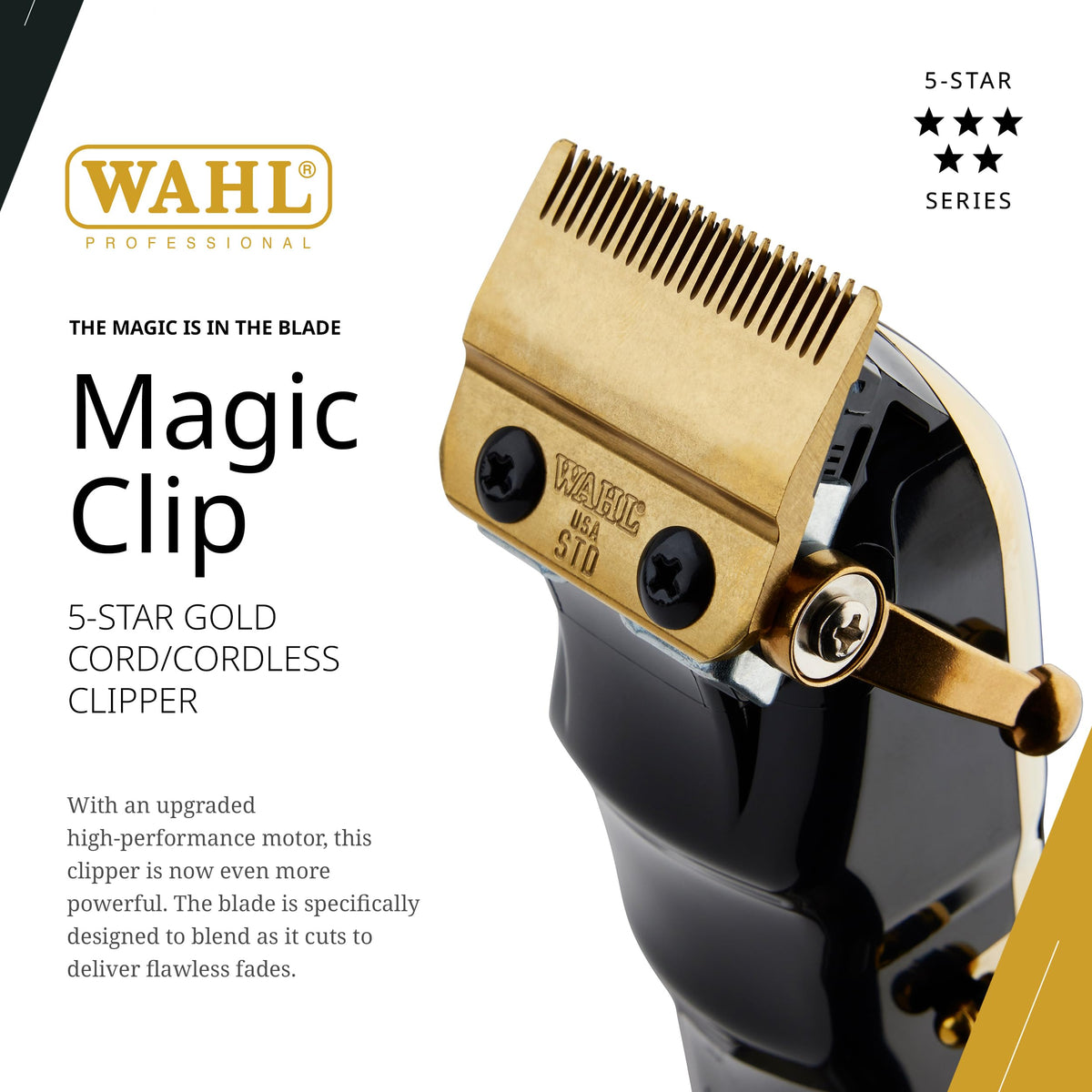 Wahl Professional Tondeuse Magic Clip accessoires inclus