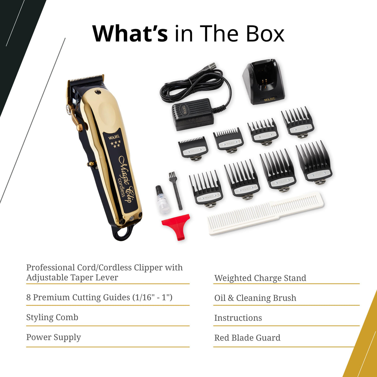 Wahl Professional Tondeuse Magic Clip vue arrière