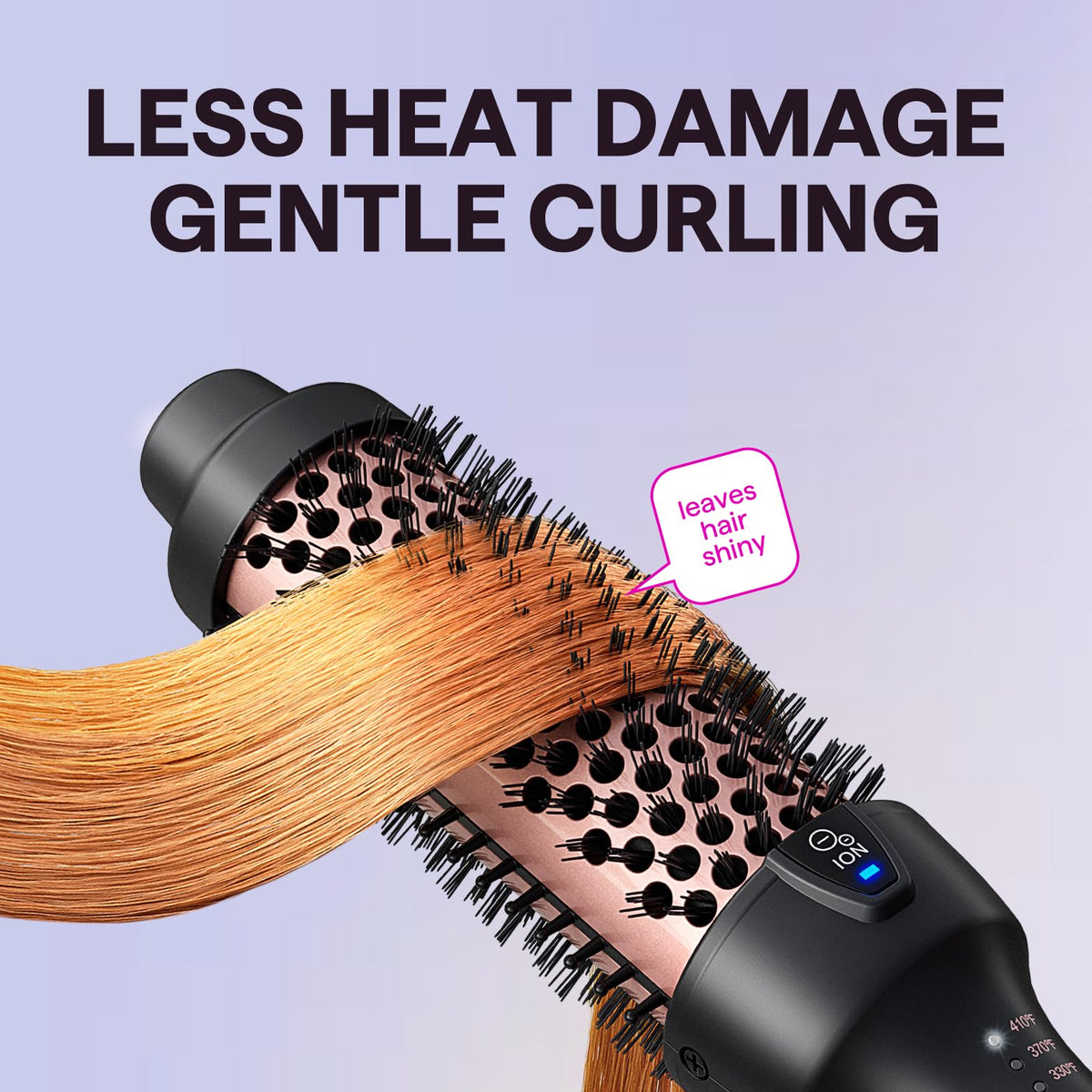 Wavytalk Brosse Thermique 1,5 pouces vue de dos