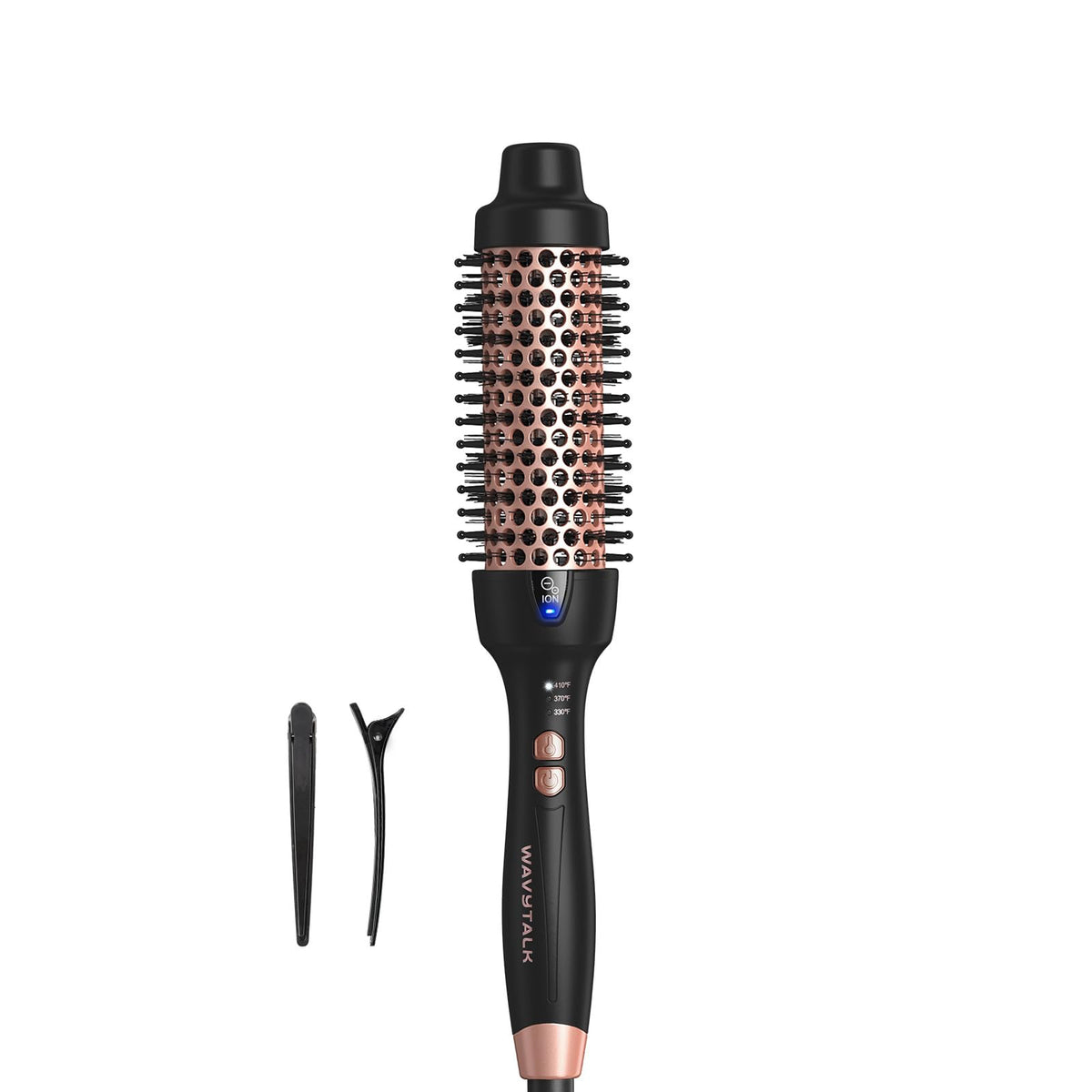 Wavytalk Brosse Thermique 1,5 pouces vue de face