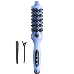 Wavytalk Brosse Thermique 1,5″ vue de face avec écran LED