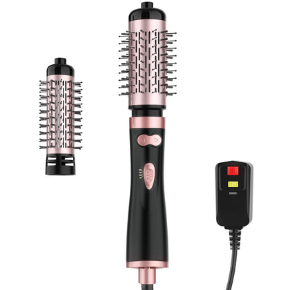 WEEYUM brosse soufflante rotative noire vue de face