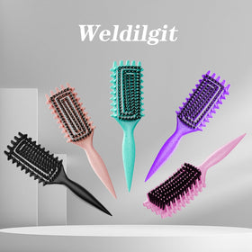 Weldilgit Brosse à Cheveux Bouclés vue de côté