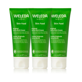 Weleda Crème Nourrissante 3-Pack vue avant avec emballage