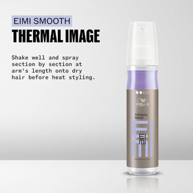 Wella EIMI Spray avec bouchon et étiquette détaillée