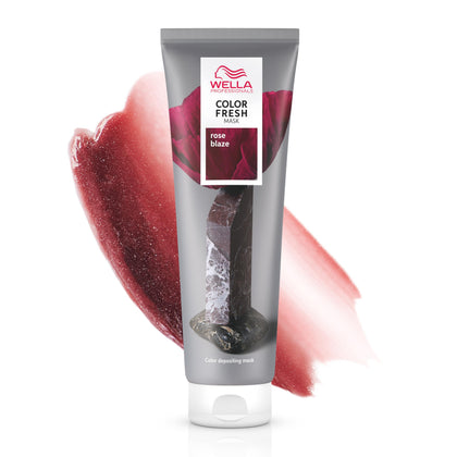 Wella Professionals Color Fresh Mask Rose Blaze 159g avant application