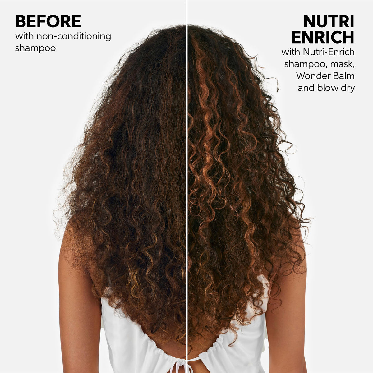 Wella Professionals Invigo Nutri-Enrich Mask 549g application sur cheveux