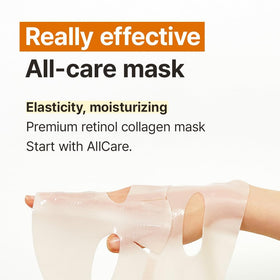 WELLDERMA Masque Hydrogel Rétinol Peptide 25g - avant et après