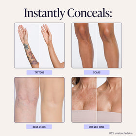 Westmore Beauty Body Coverage Perfector 4W Tan Radiance swatch on arm