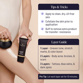Westmore Beauty Body Coverage Perfector 6N Rich Radiance instructions d'utilisation