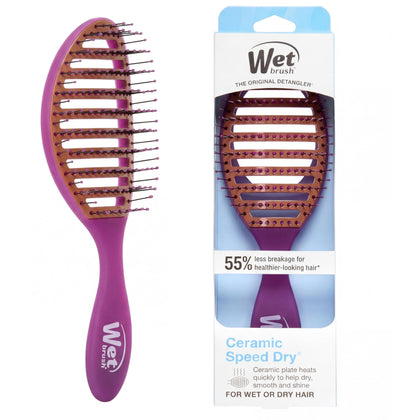 Wet Brush Brosse à Cheveux Ceramic Speed Dry vue de face