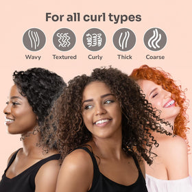 Wet Brush Go Green Curl Detangler brosse à cheveux noire vue de dos