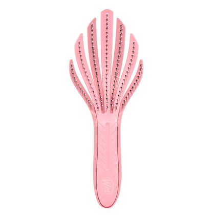 Wet Brush Go Green Curl Detangler brosse rose pâle vue de face