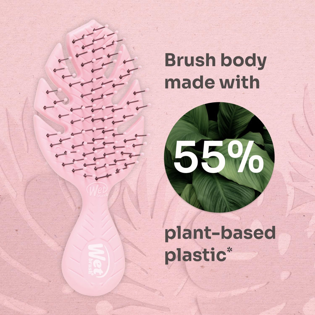 Wet Brush Go Green Mini Démêlant avec des brins IntelliFlex