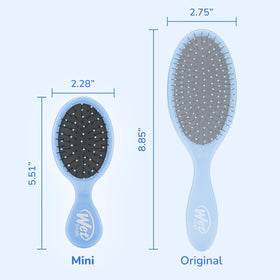 Wet Brush Mini Brosse Démêlante Sky sur fond blanc