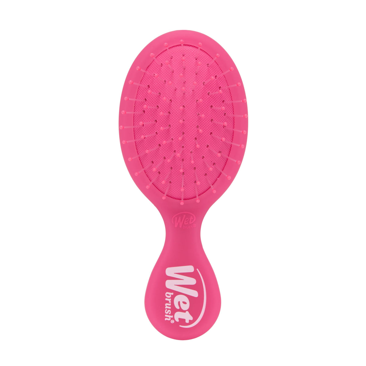 Wet Brush Mini Démêlant Brosse à Cheveux Rose Glacée vue de face