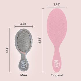 Wet Brush Mini Démêlant en utilisation quotidienne