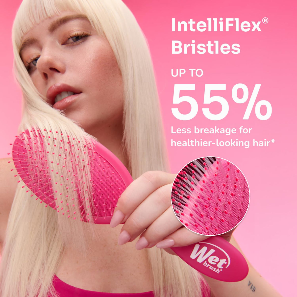 Wet Brush Mini Démêlant Sky vue arrière