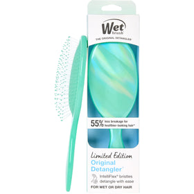 Wet Brush Original Detangler brosse à cheveux vue de face en couleur Prismatic Glow