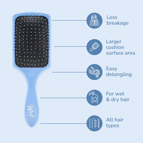 Wet Brush Paddle design AquaVent pour drainage rapide