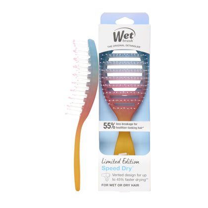 Wet Brush Speed Dry brosse à cheveux rose électrique vue avant