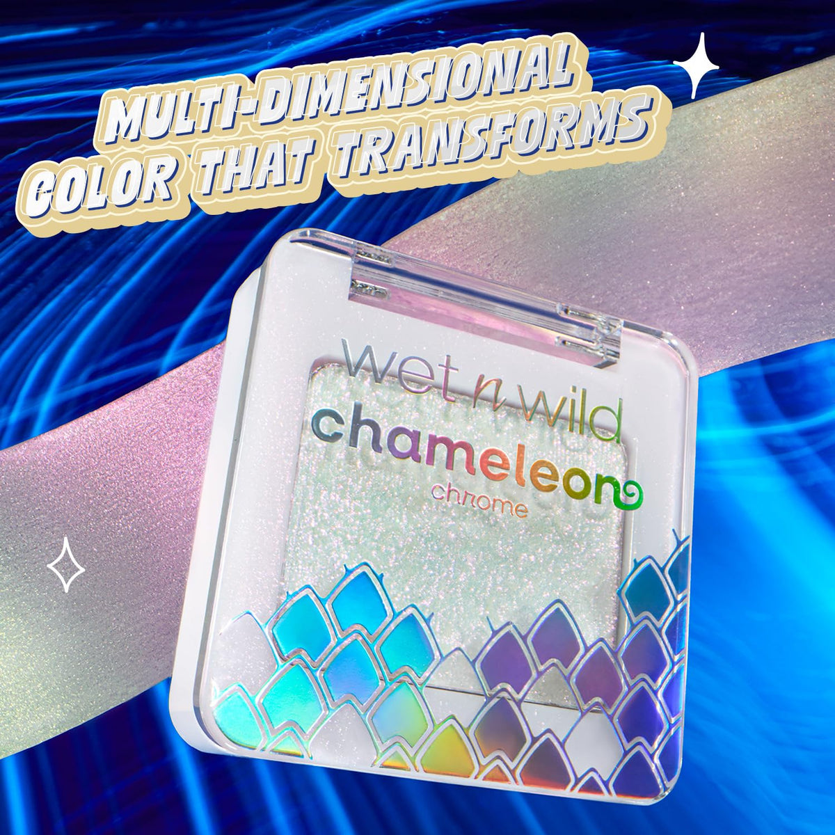 wet n wild Chameleon Chrome Eyeshadow Starlight Fever close-up of the product