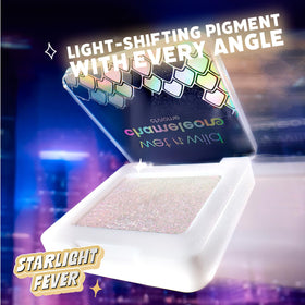 wet n wild Chameleon Chrome Eyeshadow Starlight Fever vibrant color display