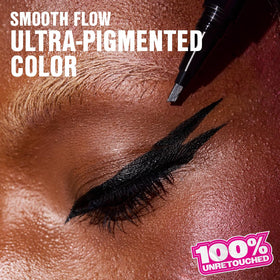 wet n wild Eyeliner Liquide Ultra Noir application sur la main