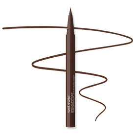 wet n wild Eyeliner Liquide Waterproof Marron vue avant avec pinceau ultra-fin