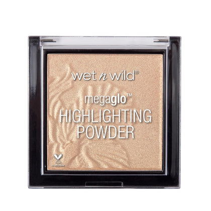 wet n wild MegaGlo Highlighting Powder vue de face, couleur Warm Gold