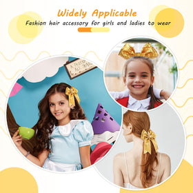 WILLBOND Jumbo Cheerleading Bow 20,3 cm sur un sac à dos