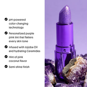 Winky Lux Baume Glimmer Améthyste 18g côté avec ingrédients naturels