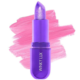 Winky Lux Baume Glimmer Améthyste 18g vue avant avec teinte rose violet